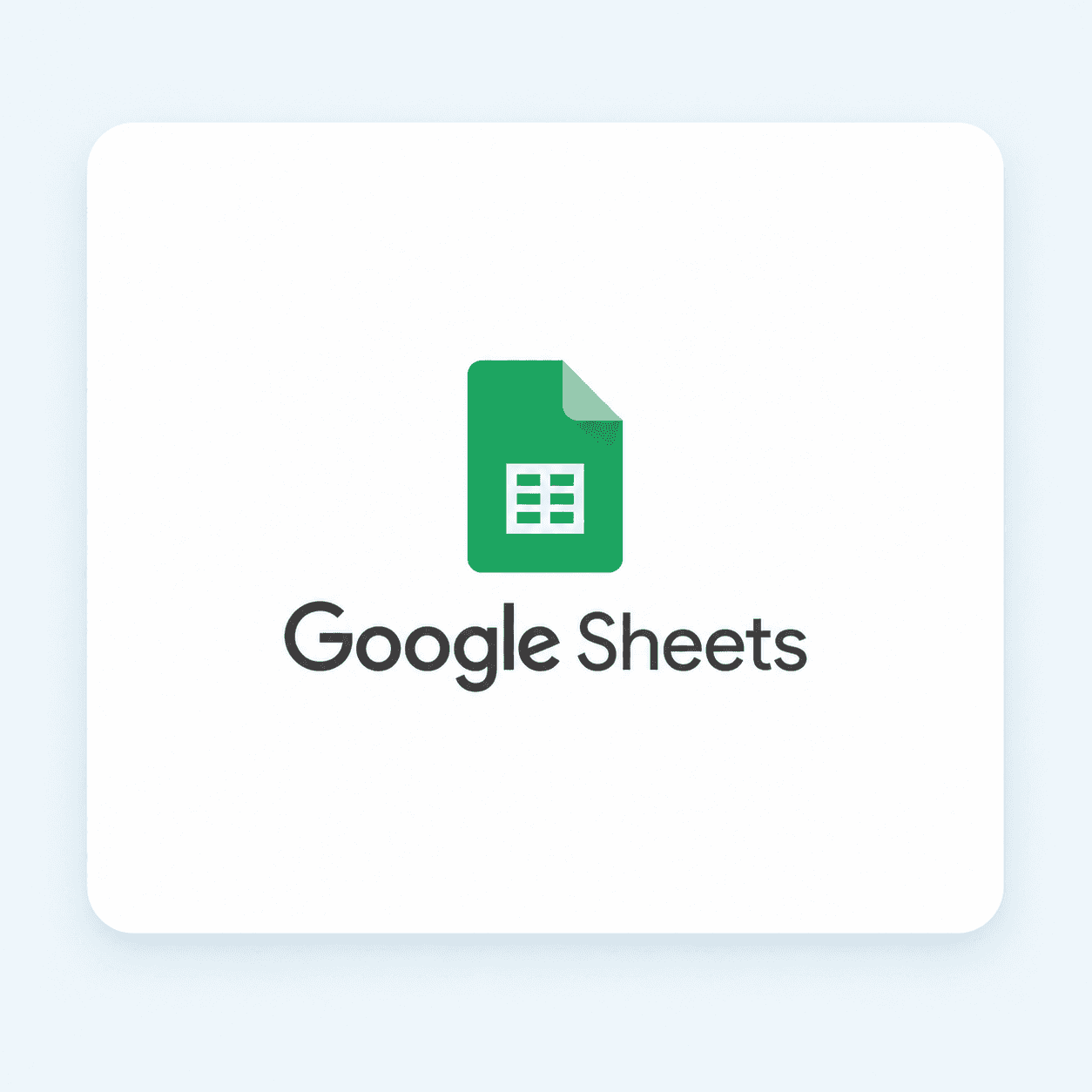Google Sheets integration